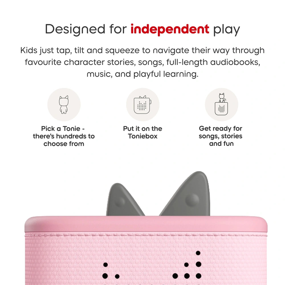 Toniebox 2 Starter Set - Cloud Pink – Industry & Co - Kids