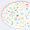 Meri Meri - Paper Plates - Kitten Club - Details