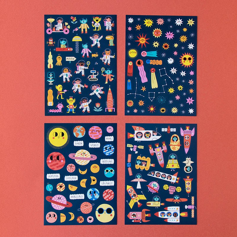 Stickers - Space – Industry & Co - Kids