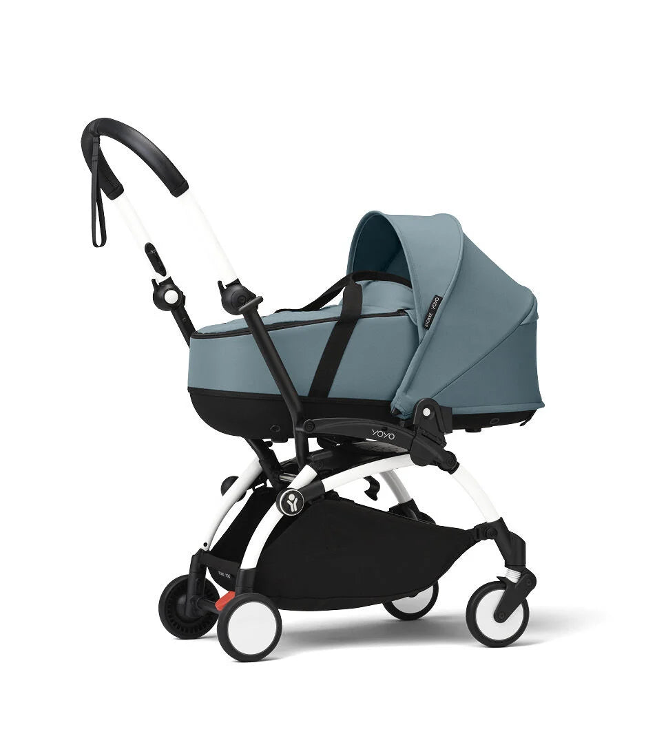 stokke yoyo newborn Stokke® YOYO³ Stroller W/Newborn Shell - Aqua – Industry & Co