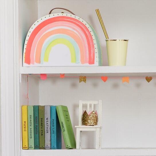 Meri meri rainbow suitcase store